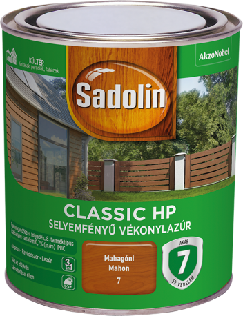 Sadolin Classic HP vékonylazúr
